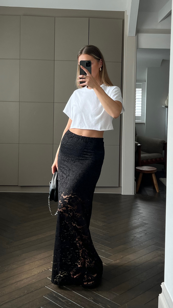 ALBA SKIRT - BLACK