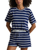 French Terry Short Sleeve Lounge/PJ Set