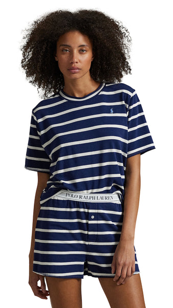 French Terry Short Sleeve Lounge/PJ Set