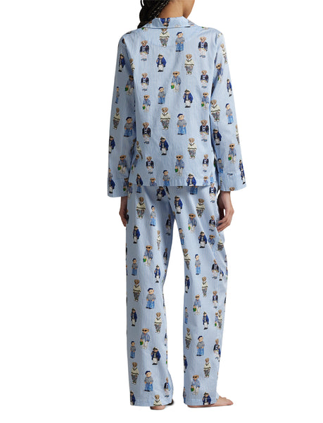 Madison All Over Polo Bear PJ Set