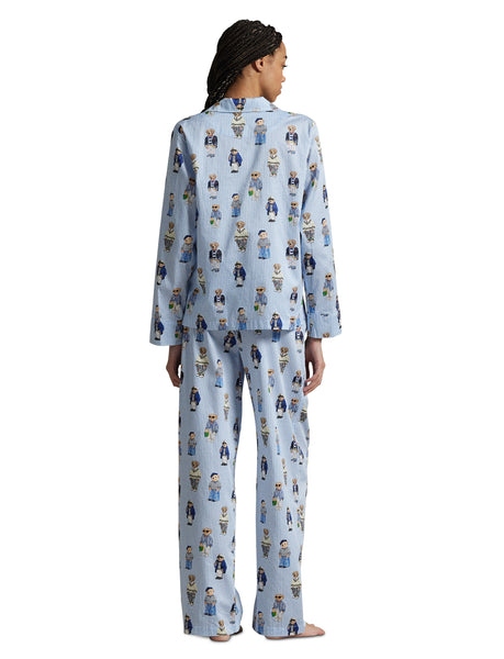 Madison All Over Polo Bear PJ Set