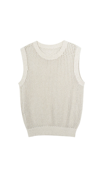 THE LIGHT OF RETURNING TO NATURE KNIT VEST