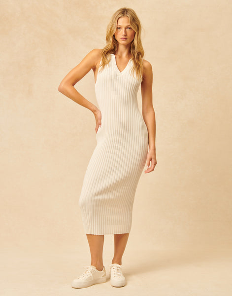 Aidan Dress - Sesame