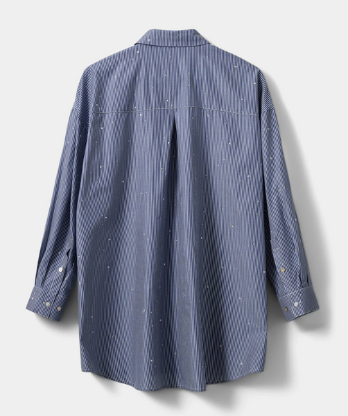 ELYNSW SHIRT - BLUE STRIPED