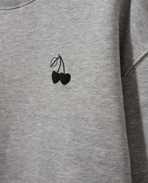 ELISW SWEATSHIRT - GREY MELANGE