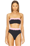 Sybil Top & Harriet High Rise Bikini Set - Sweet Berry Wave