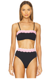 Sybil Top & Harriet High Rise Bikini Set - Sweet Berry Wave