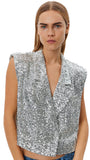 SEQUIN VEST