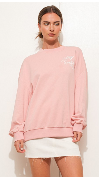 COCKTAIL CLUB SWEATSHIRT