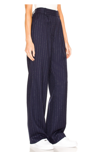 THE DREAM NAVY PINSTRIPE FAVORITE PANT