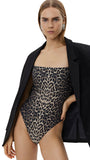 GIASW SWIMSUIT - LIGHT BROWN LEOPARD