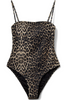 GIASW SWIMSUIT - LIGHT BROWN LEOPARD