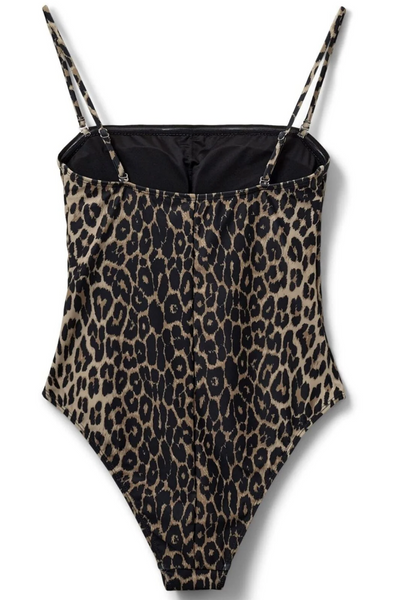 GIASW SWIMSUIT - LIGHT BROWN LEOPARD