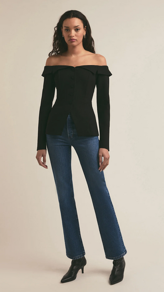 *TOP SELLER* THE IRINA OFF THE SHOULDER JACKET