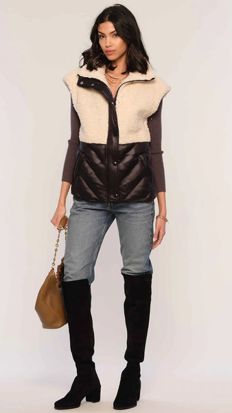 SHARA STERLING VEST *LAST ONE - Sz L*