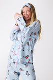 Coffee & Cat Naps Flannel PJ Set *LAST ONE - Sz S*