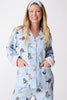 Coffee & Cat Naps Flannel PJ Set