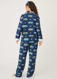 Ski You Later Flannel PJ Set