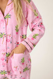 Flamingo Flannel PJ Set