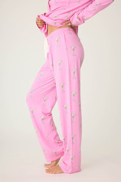 PLAYFUL PRINTS DIRTY MARTINI LONG SLEEVE PANT SET