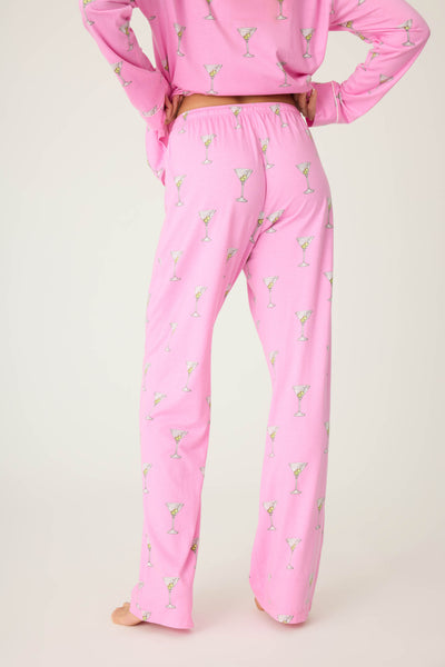 PLAYFUL PRINTS DIRTY MARTINI LONG SLEEVE PANT SET